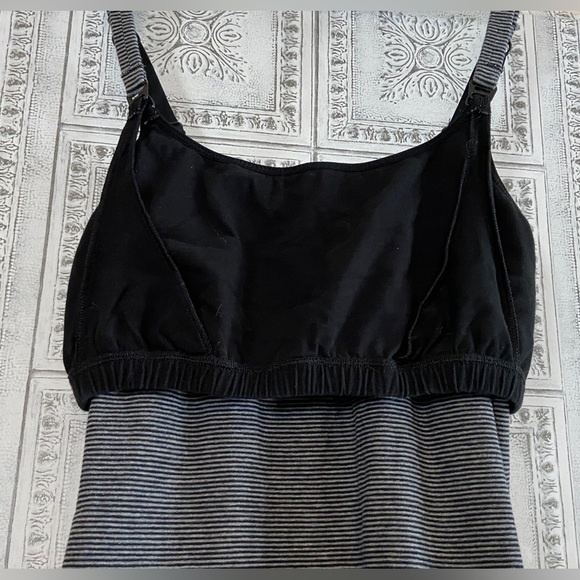 GILLIAN&O’MALLEY Sz-M, Nursing TankTop w/Bra For Feedings-Also Adjustable Straps - Picture 11 of 16